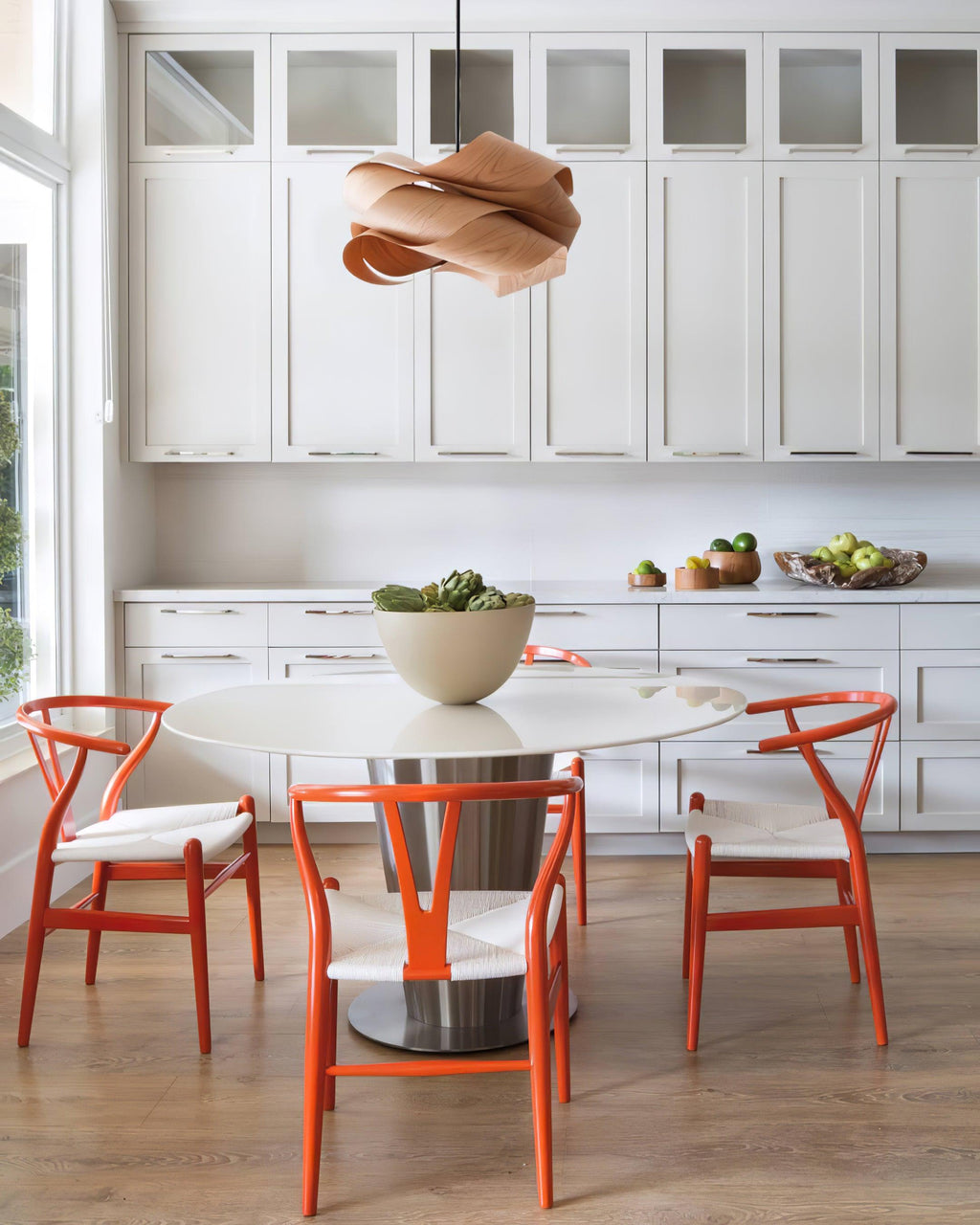 Elara Woodgrain Pendant Light For Dining Ambience Style