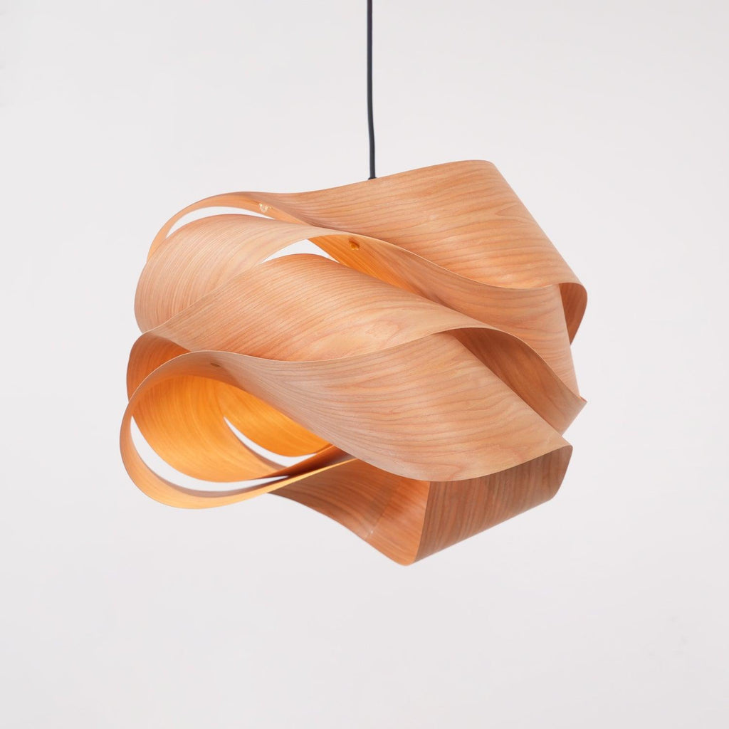 Elara Woodgrain Pendant Light For Dining Ambience Style