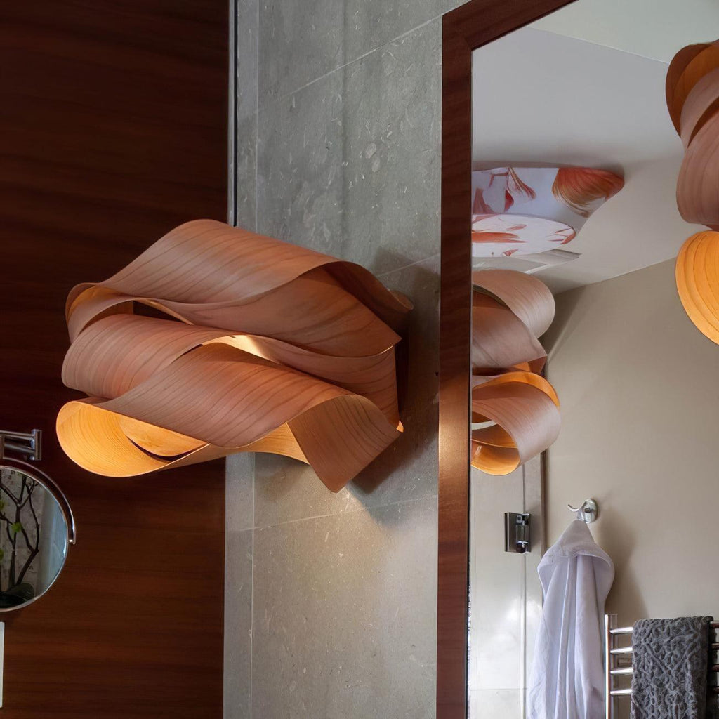 Elara Woodgrain Pendant Light For Dining Ambience Style