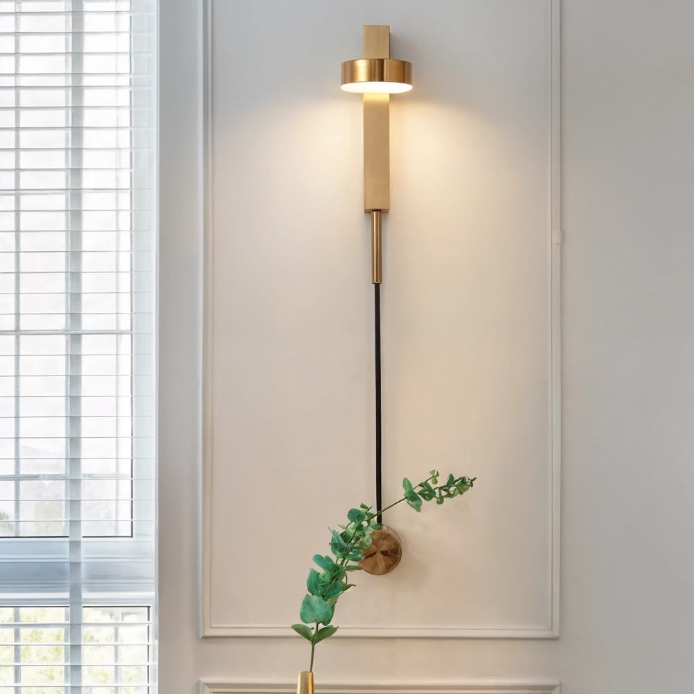 Liorna Ambient Light Wall Lamp For Indoor Use Minimalist Design