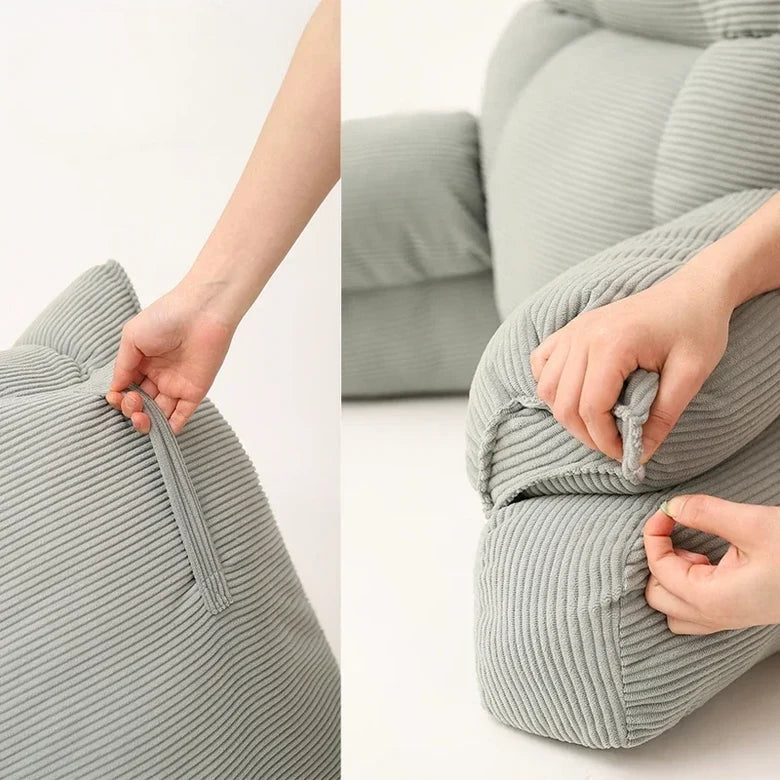Lounge Comfort Memory Foam Bed Pillow With Arm Support For Reading Or Gaming