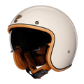 LumaGuard Open Face Helmet With ABS Shell And Retro Style Comfort
