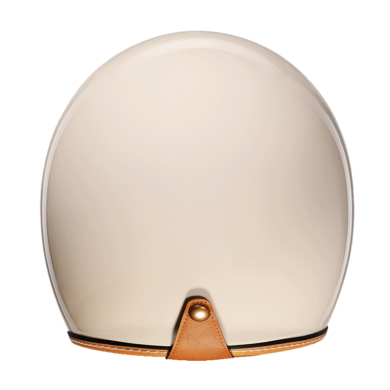 LumaGuard Open Face Helmet With ABS Shell And Retro Style Comfort