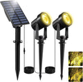 LumiGlow Solar Outdoor Spotlight With Dusk Sensor And Warm Or Cool White Garden Lighting