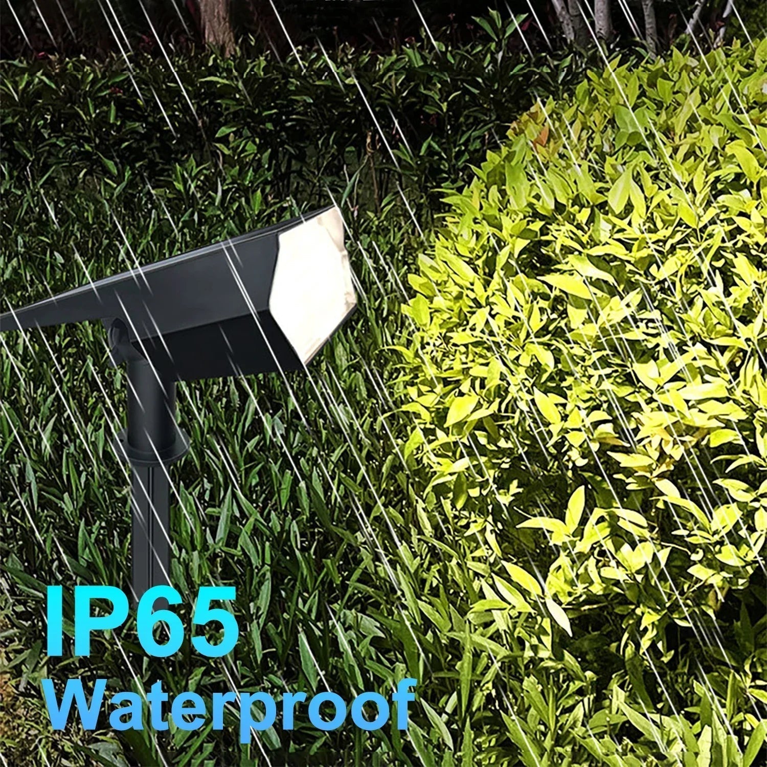 LumiYard Solar Spotlight Outdoors Dual Color Temperature Weatherproof Lighting
