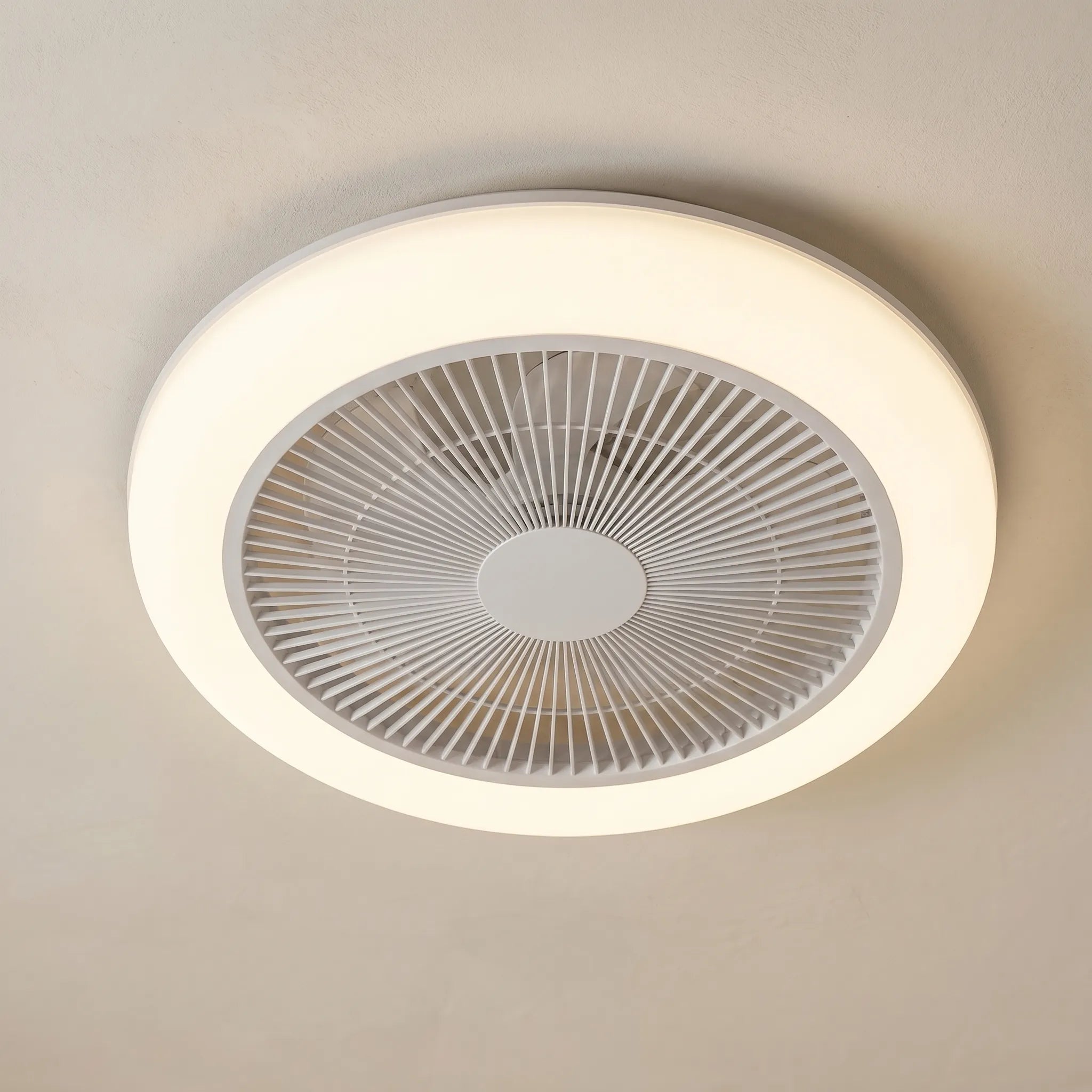Flush Mount Fan Light -  Illuminating Living Spaces - Ormexis