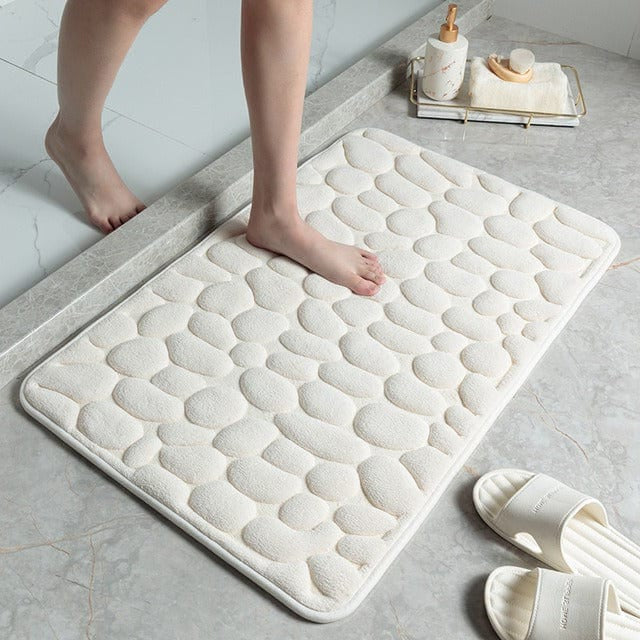 Luna Milis Bath Mat With Soft Non-Slip Comfort And Easy Cleaning