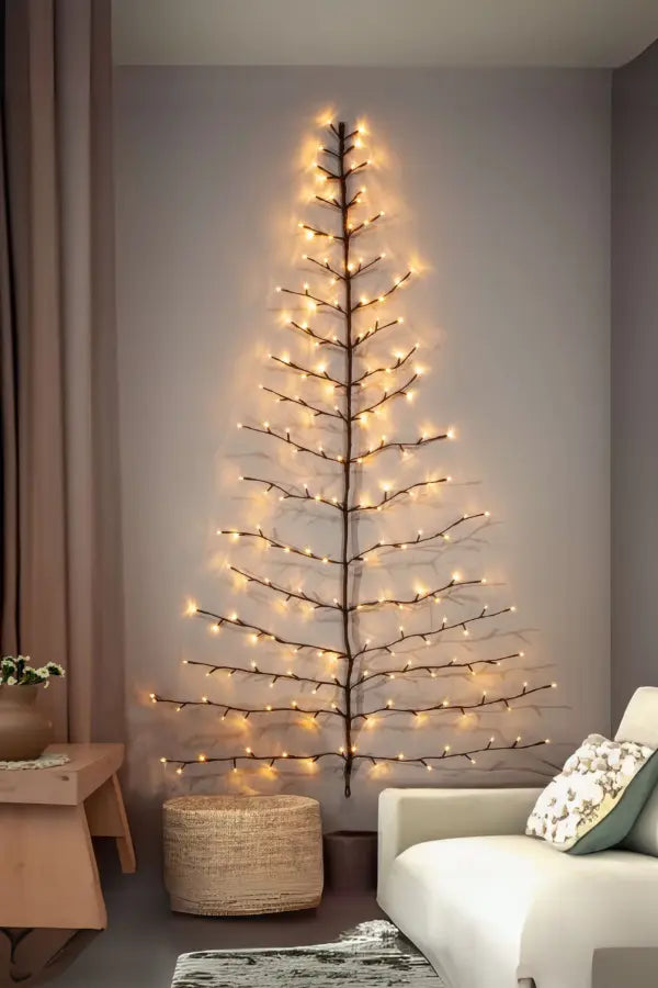 Lunawisp Blooming Vine Lights For Wall Decor Soft Glow Ambiance