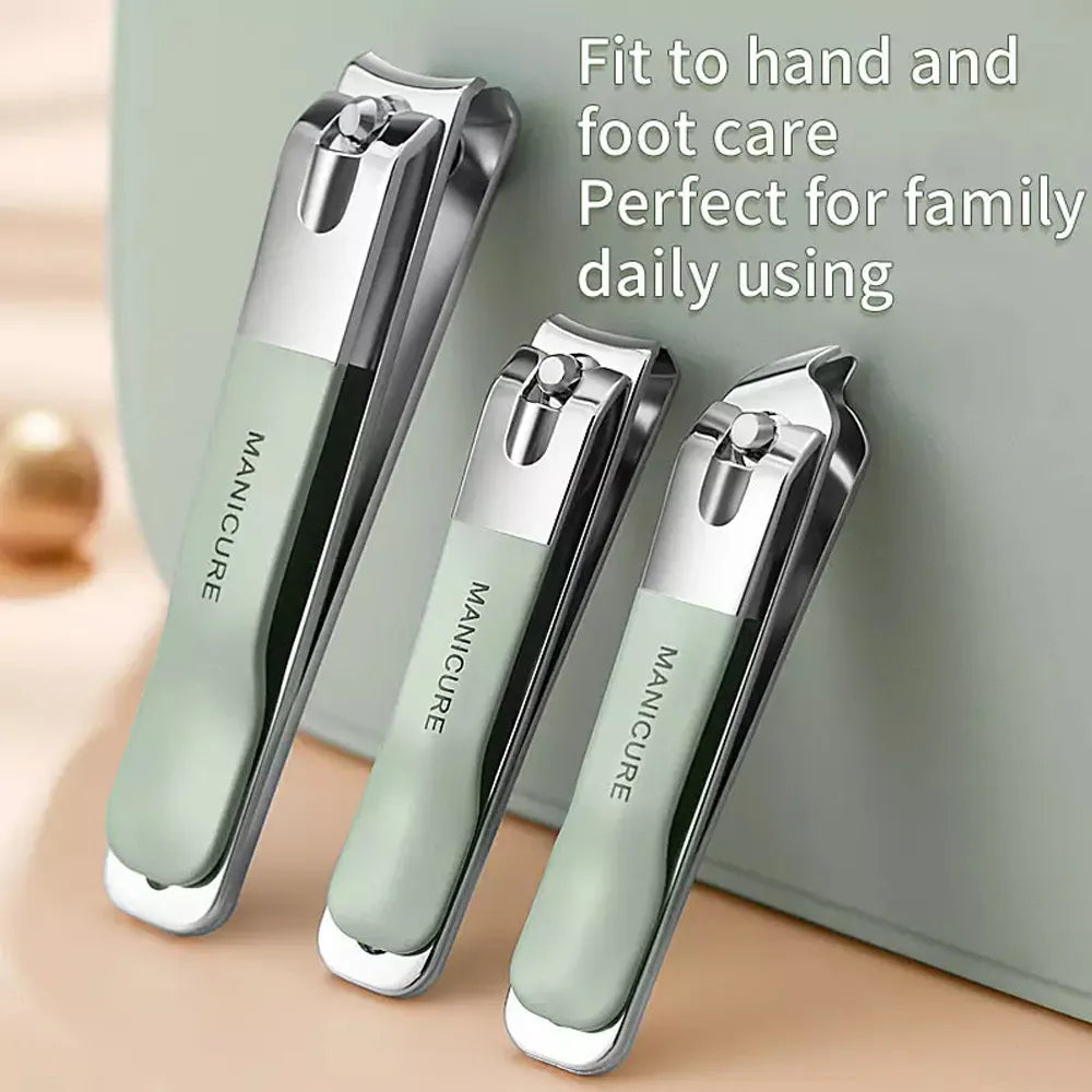 LuxNails 18 Tool Nail Care Set With Stainless Steel Tools In Compact Case