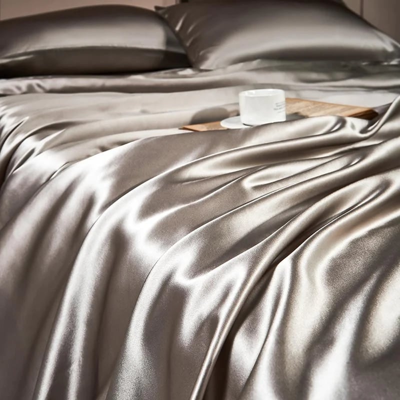 Mulberry Silk Bedding With Duvet Covers For Sensitive Skin And Hair