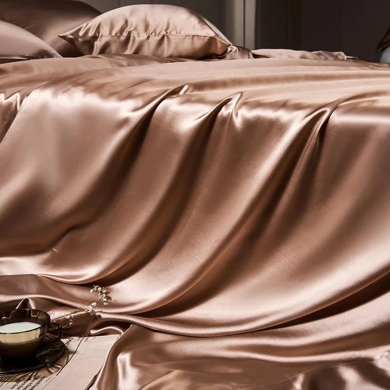 Mulberry Silk Bedding With Duvet Covers For Sensitive Skin And Hair