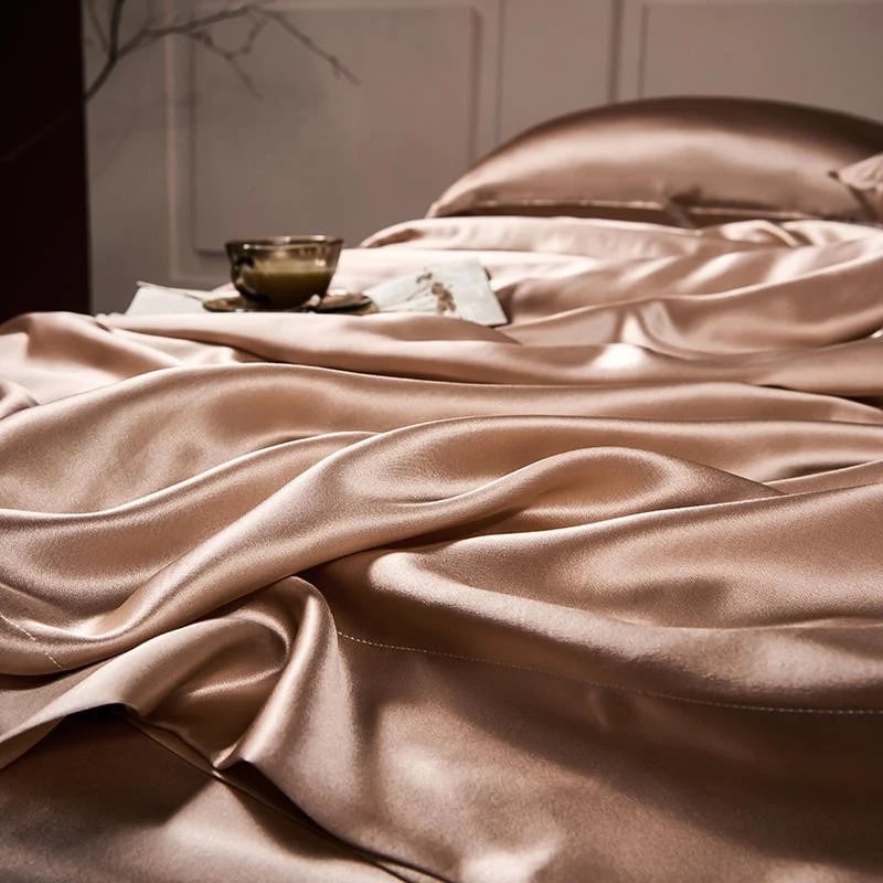 Mulberry Silk Bedding With Duvet Covers For Sensitive Skin And Hair