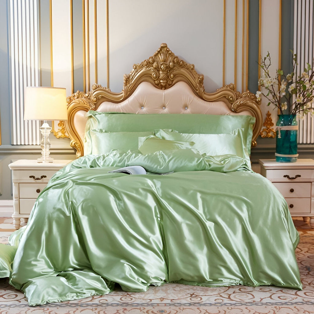 Silk Bedding Duvet Cover With Cooling Comfort For Refreshing Sleep