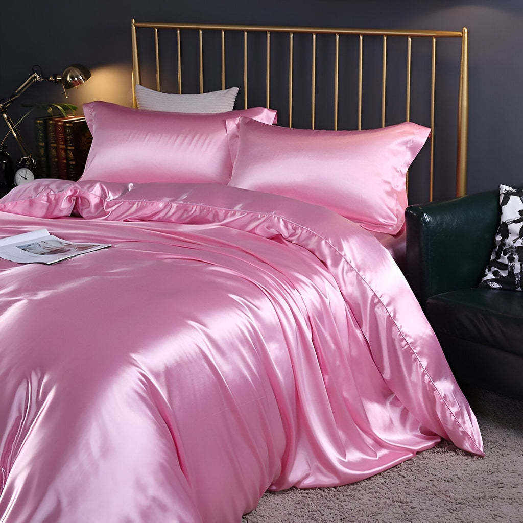 Silk Bedding Duvet Cover With Cooling Comfort For Refreshing Sleep