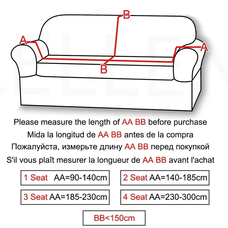 Luxurious Velvet Sofa Cover Delivers Premium Stretch For A Perfect Fit