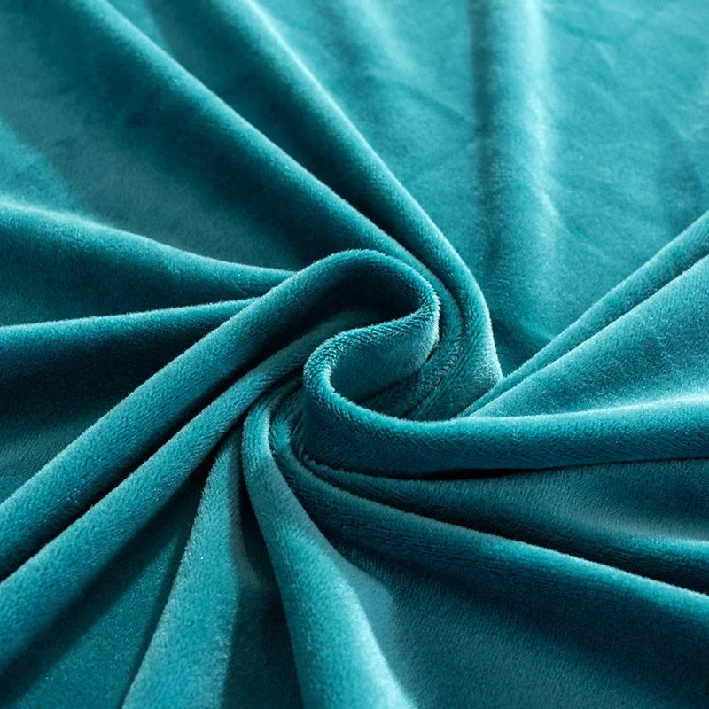Luxurious Velvet Sofa Cover Delivers Premium Stretch For A Perfect Fit