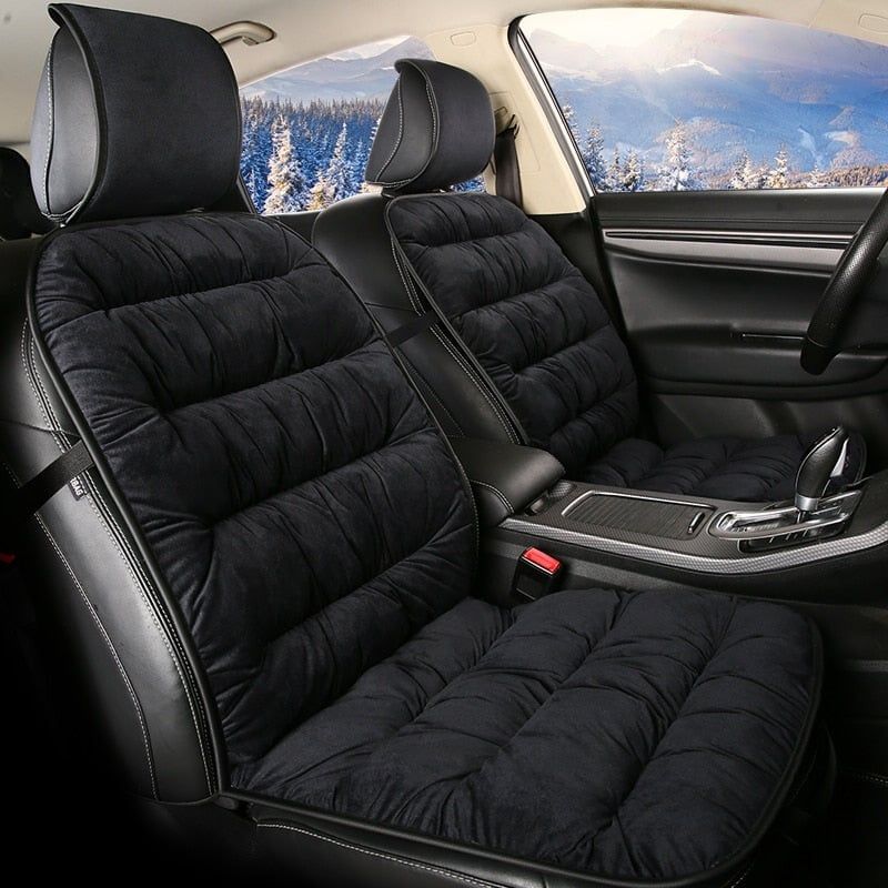 Luxury Car Seat Cover With Plush Cushioned Comfort For A Smoother Ride Universal Fit