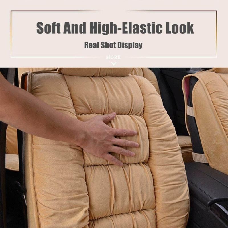 Luxury Car Seat Cover With Plush Cushioned Comfort For A Smoother Ride Universal Fit