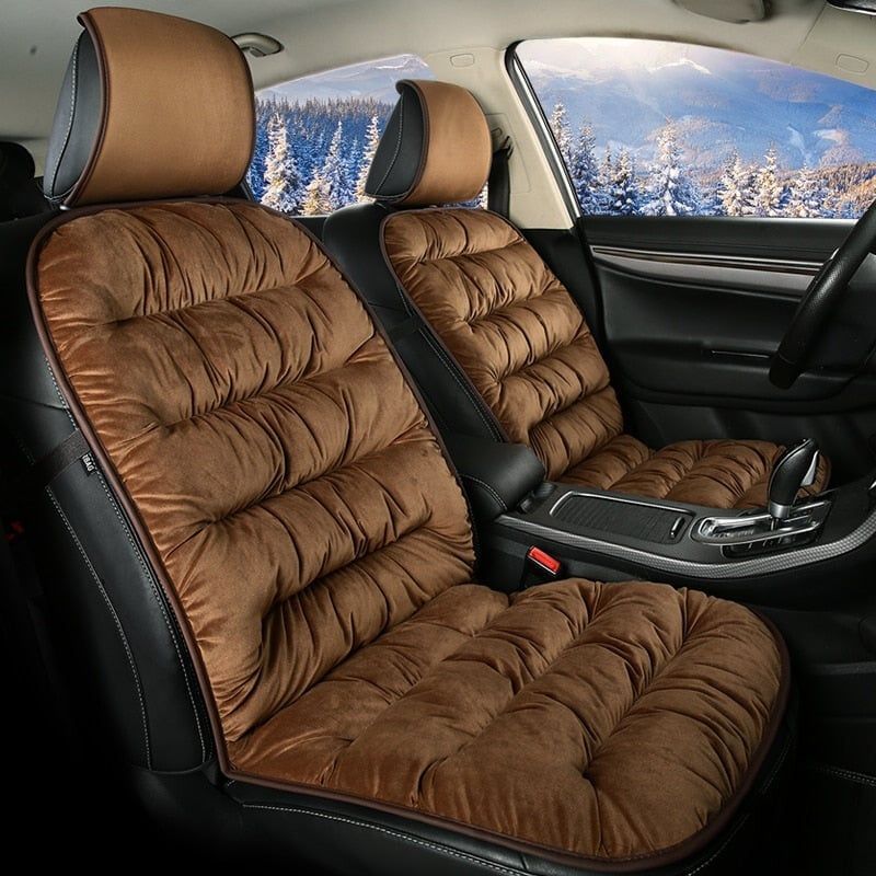 Luxury Car Seat Cover With Plush Cushioned Comfort For A Smoother Ride Universal Fit