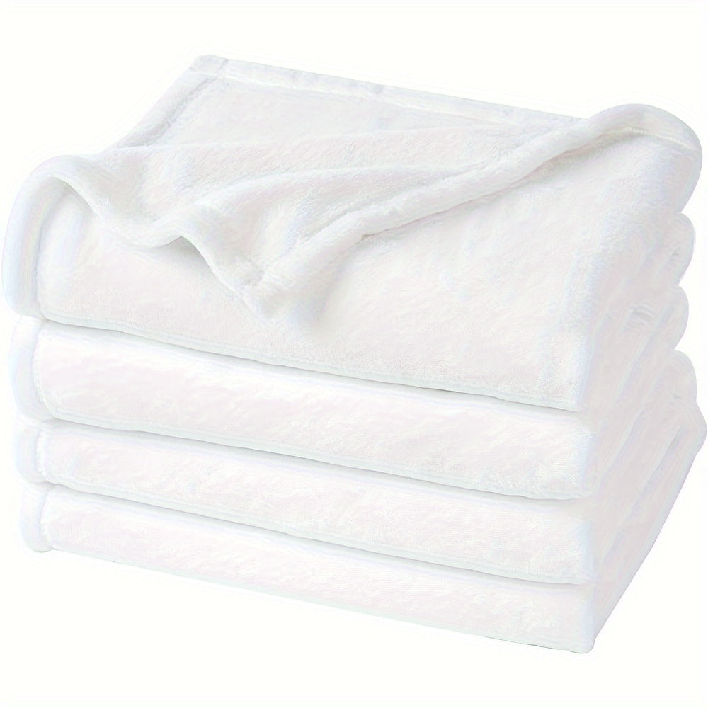 Luxurious Reversible Fleece Blanket With Soft Texture For All Season Comfort