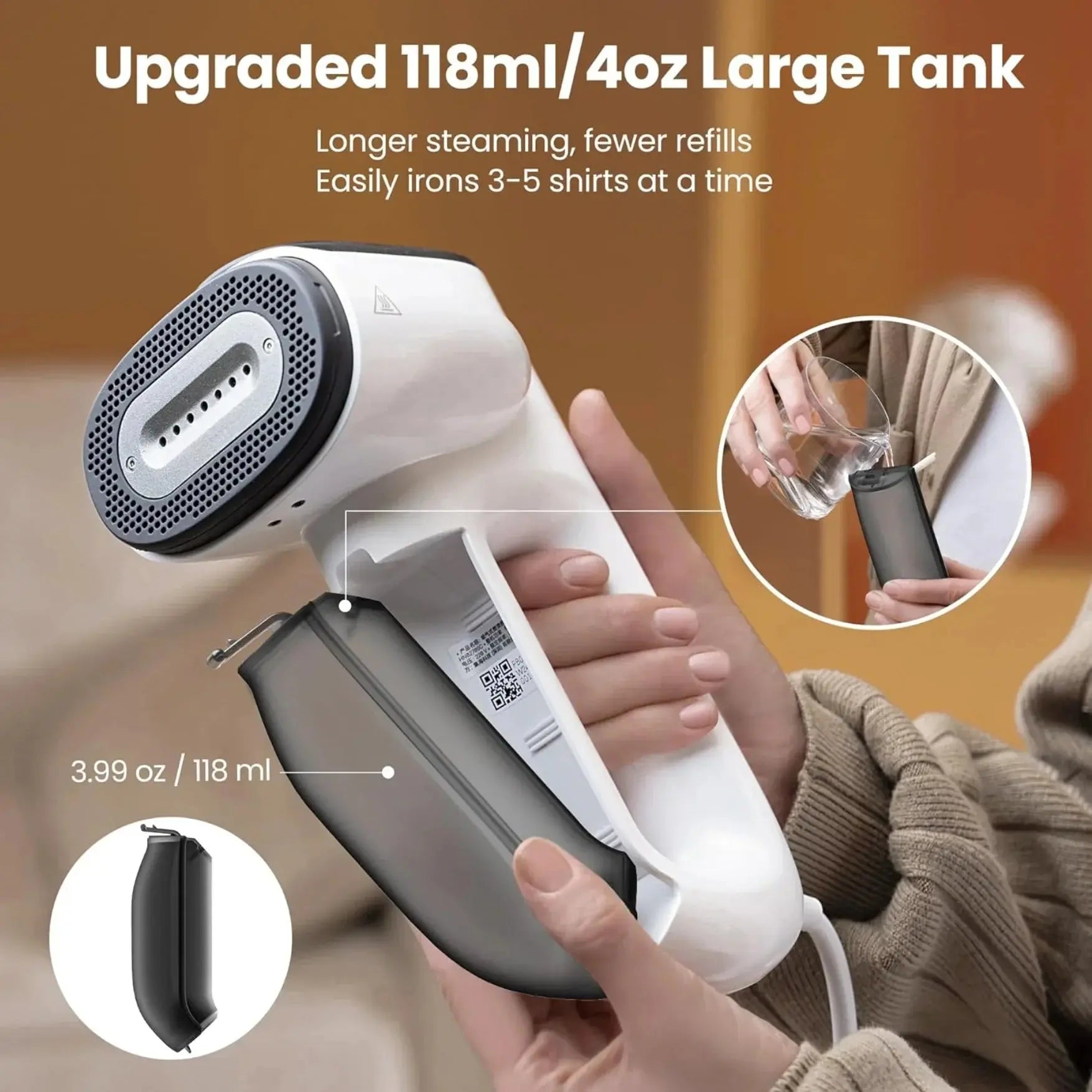 Magic 1 Handheld Steamer With AirIron Technology For Travel