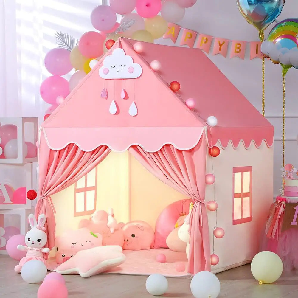 Magical Castle Foldable Tent For Indoor And Outdoor Play With UV Protection