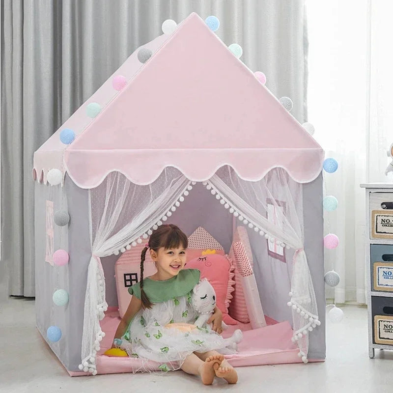 Magical Castle Foldable Tent For Indoor And Outdoor Play With UV Protection