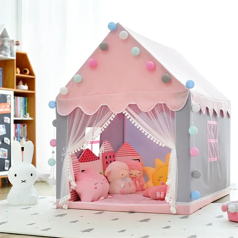 Magical Castle Foldable Tent For Indoor And Outdoor Play With UV Protection