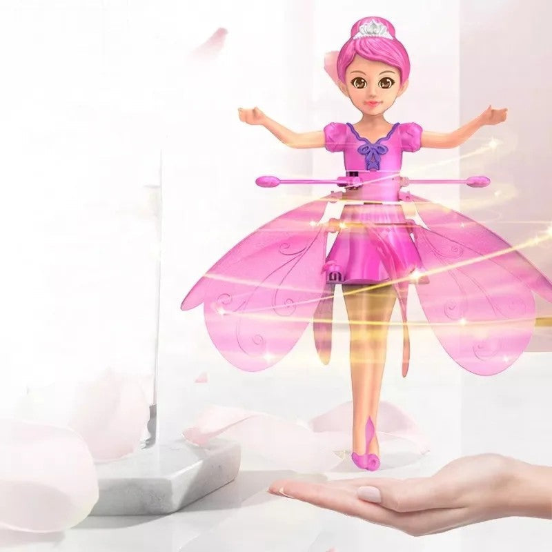 Motion-Sensing Flying Orb Toy With Bright LED Lights For Kids