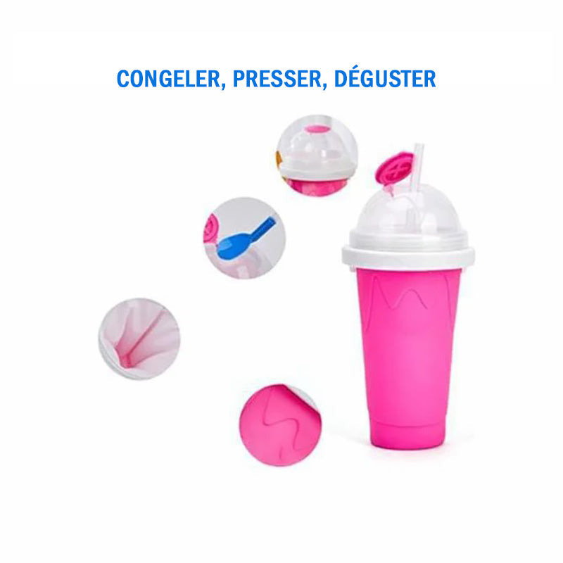 Magical Smoothie Cups: Quick Freeze Drink Maker For Homemade Smoothies And Desserts