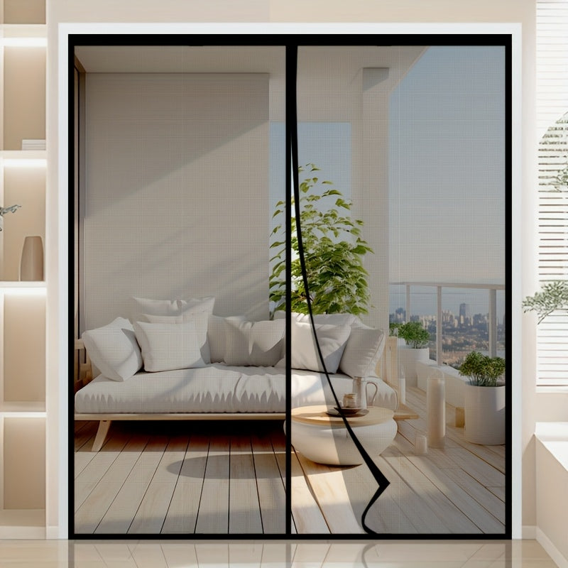Magnaseal Magnetic Mesh Door Curtain With Auto Closure