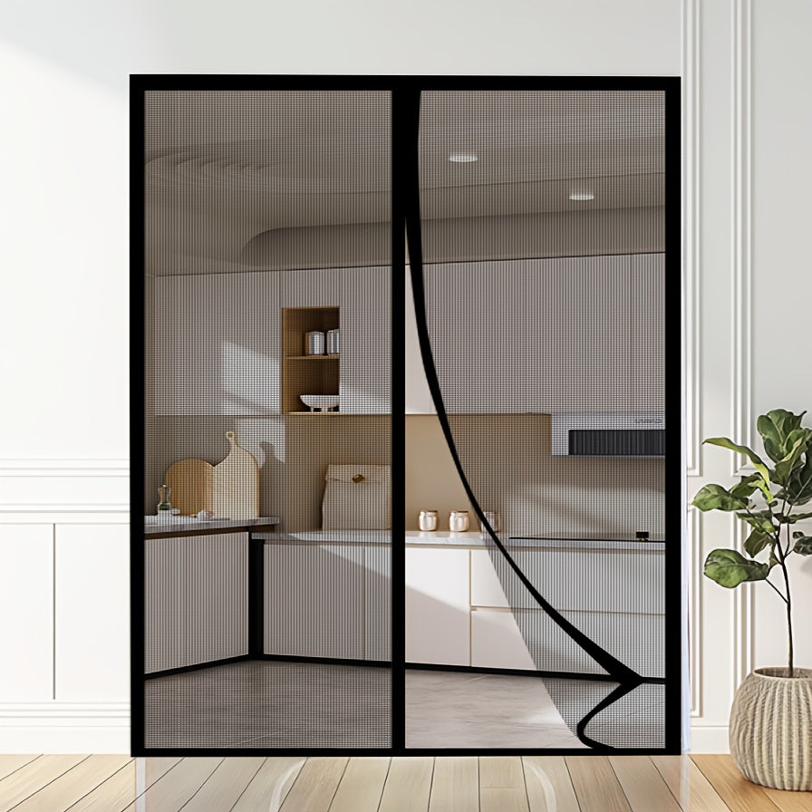 Magnaseal Magnetic Mesh Door Curtain With Auto Closure