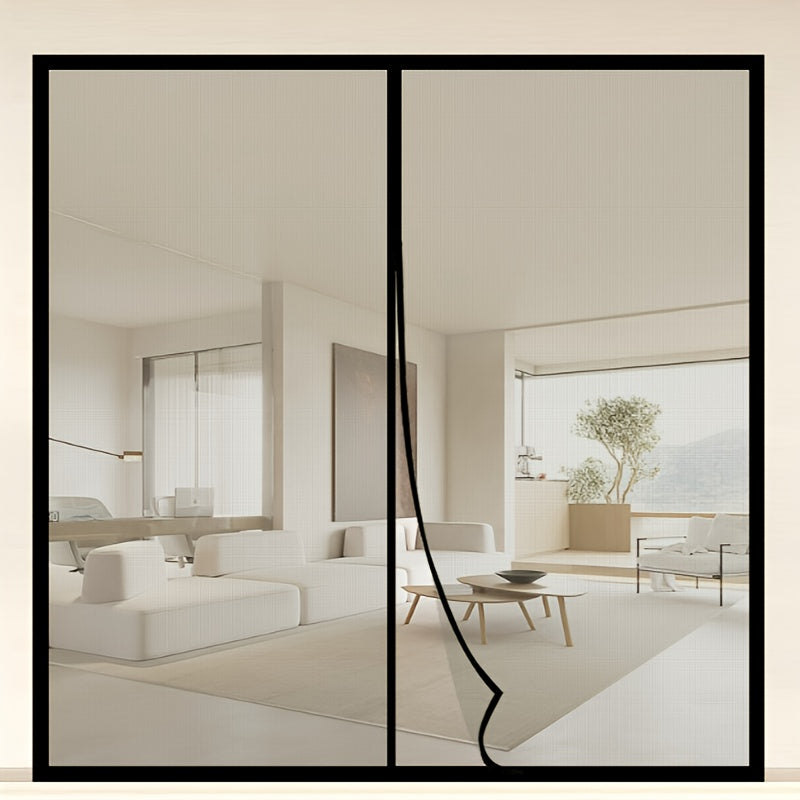 Magnaseal Magnetic Mesh Door Curtain With Auto Closure