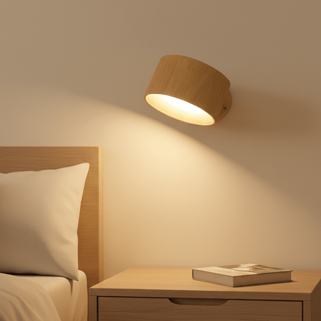 Aurora Wall Lamp With Nordic Design Cordless Rechargeable