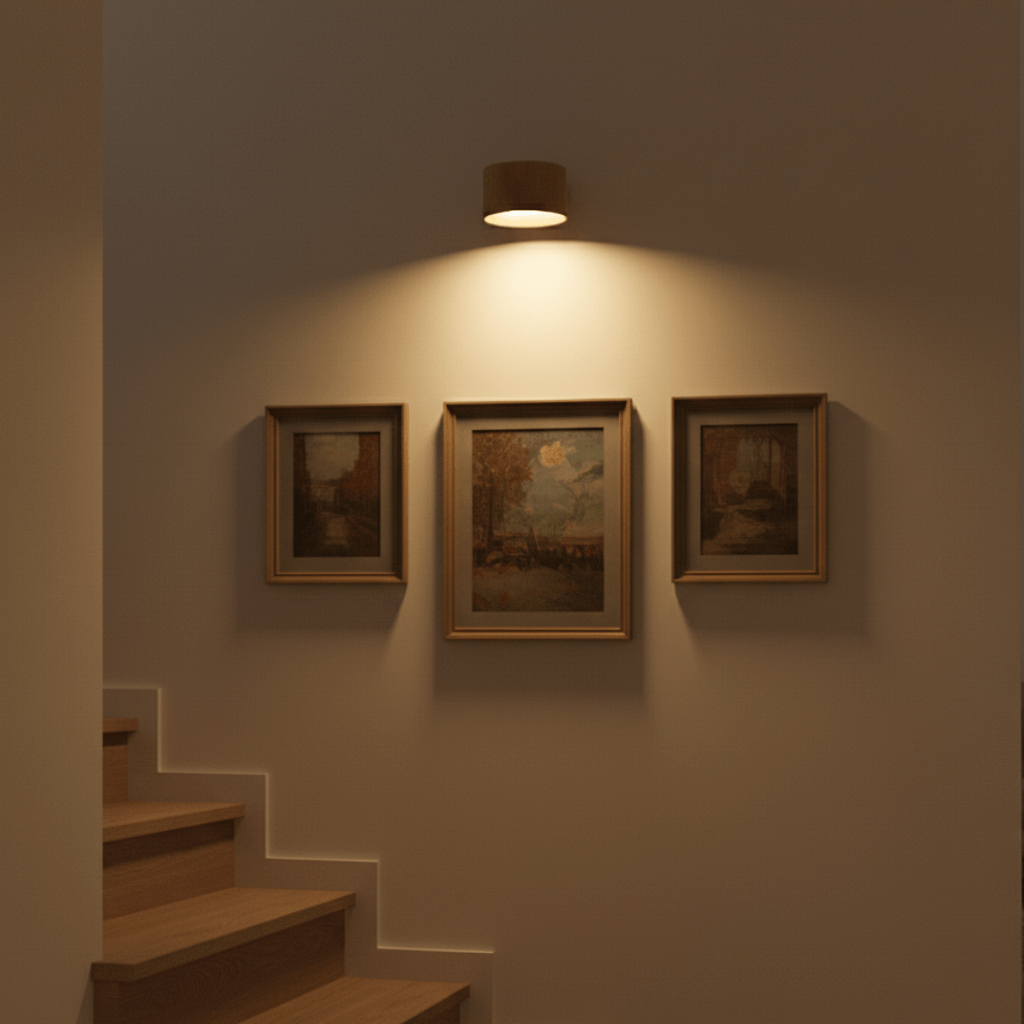 Aurora Wall Lamp With Nordic Design Cordless Rechargeable