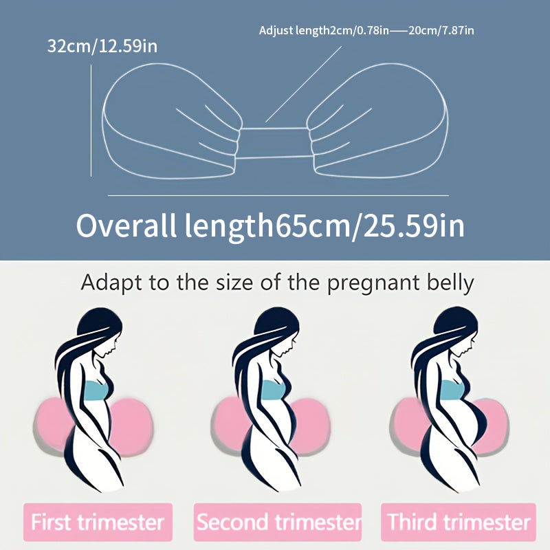 Maternity Comfort Ergonomic Support Pillow For Pregnancy And Nursing