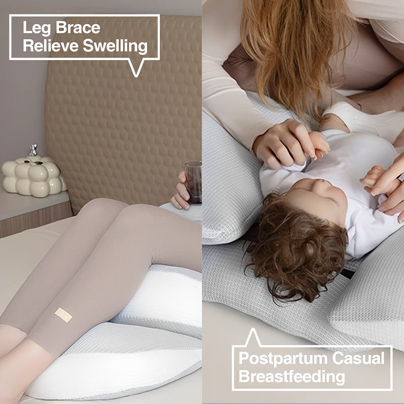 Maternity Comfort Ergonomic Support Pillow For Pregnancy And Nursing