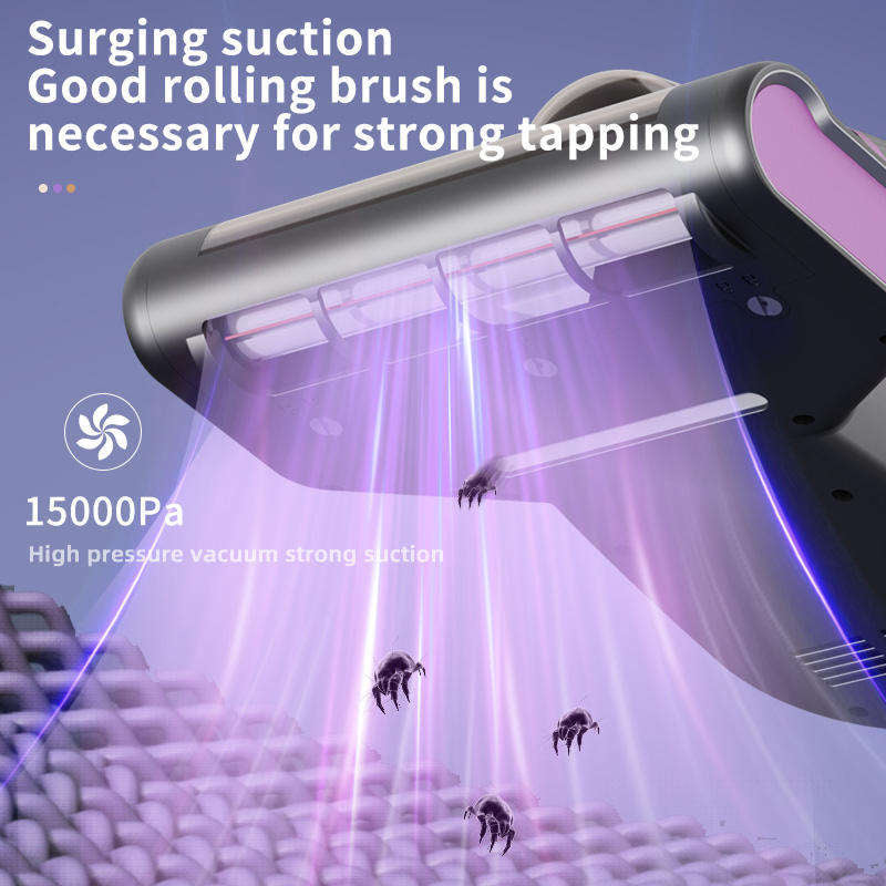Mattress Cleaner Vacuum With UV-C Light And Heat For Allergy Relief