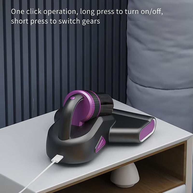 Mattress Cleaner Vacuum With UV-C Light And Heat For Allergy Relief