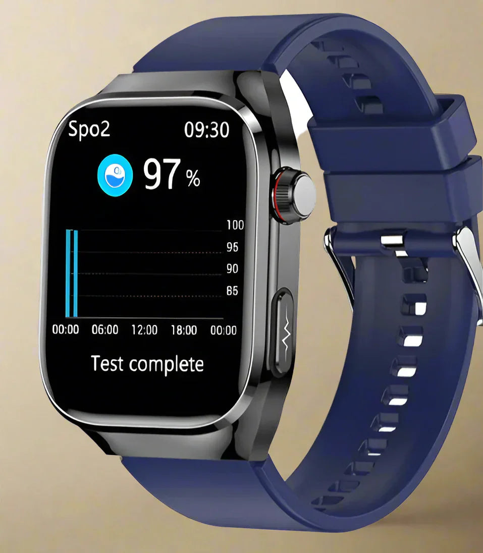 Maverick Health Smartwatch For Round-The-Clock Health Tracking, Waterproof With ECG