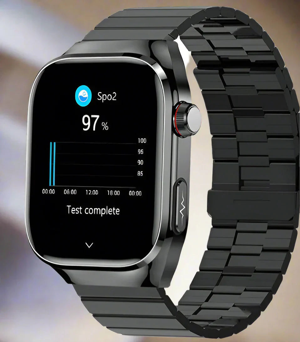 Maverick Health Smartwatch For Round-The-Clock Health Tracking, Waterproof With ECG