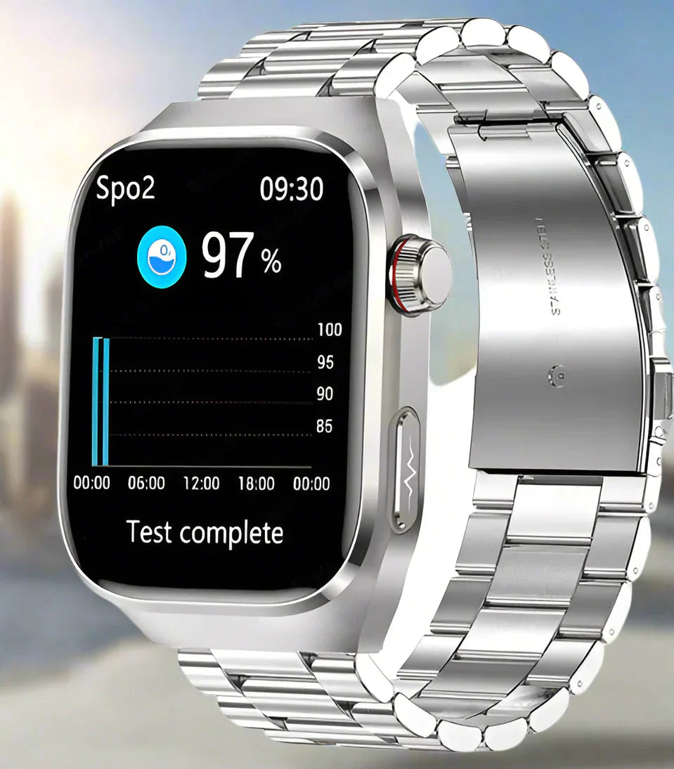 Maverick Health Smartwatch For Round-The-Clock Health Tracking, Waterproof With ECG