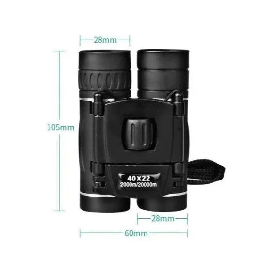Military HD 40x22 Binoculars For Outdoor Adventures