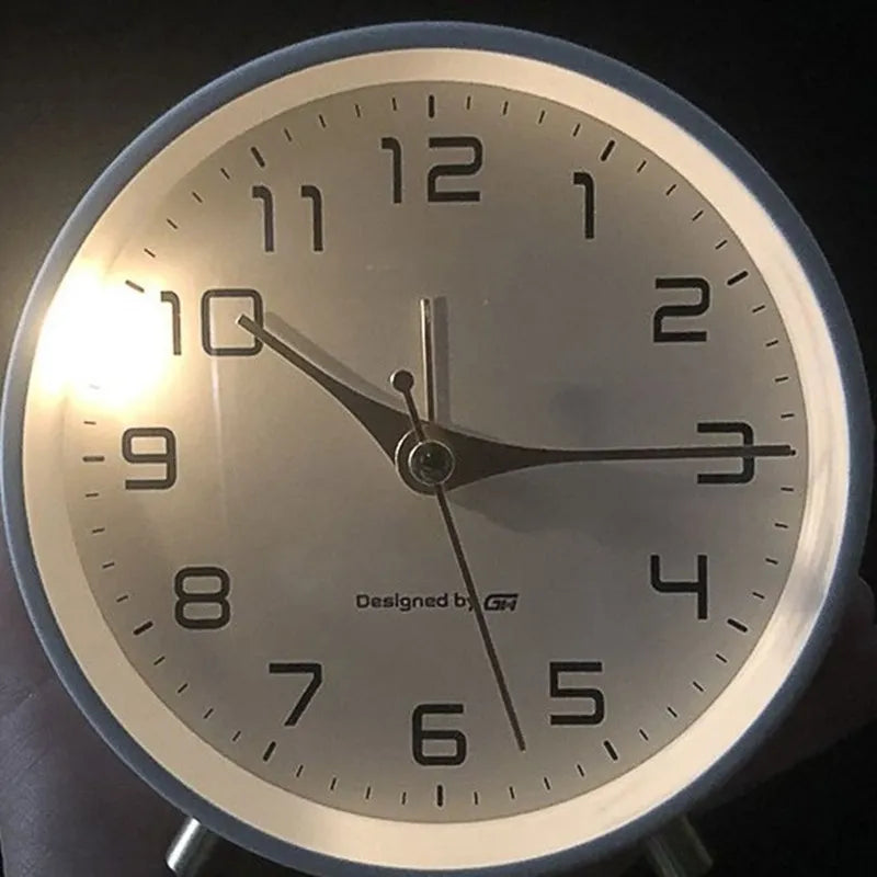Mira Table Clock With Silent Sweep Mechanism And Nordic Design