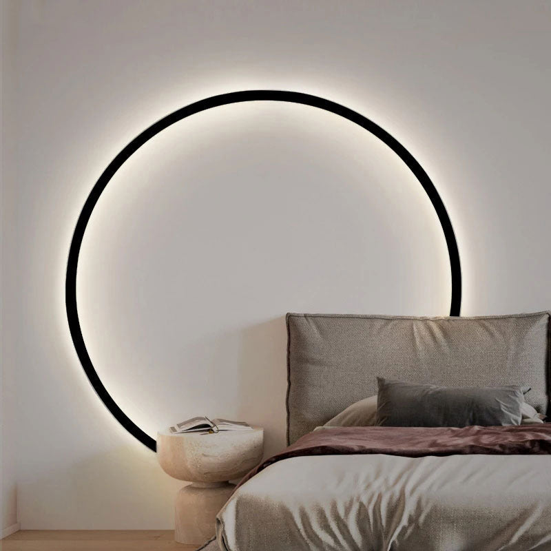 Modern Circle LED Wall Light With Soft Glow For Ambient Illumination