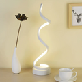 LumaSpiral Dimmable Lamp With Efficient LED Modern Spiral Table Light