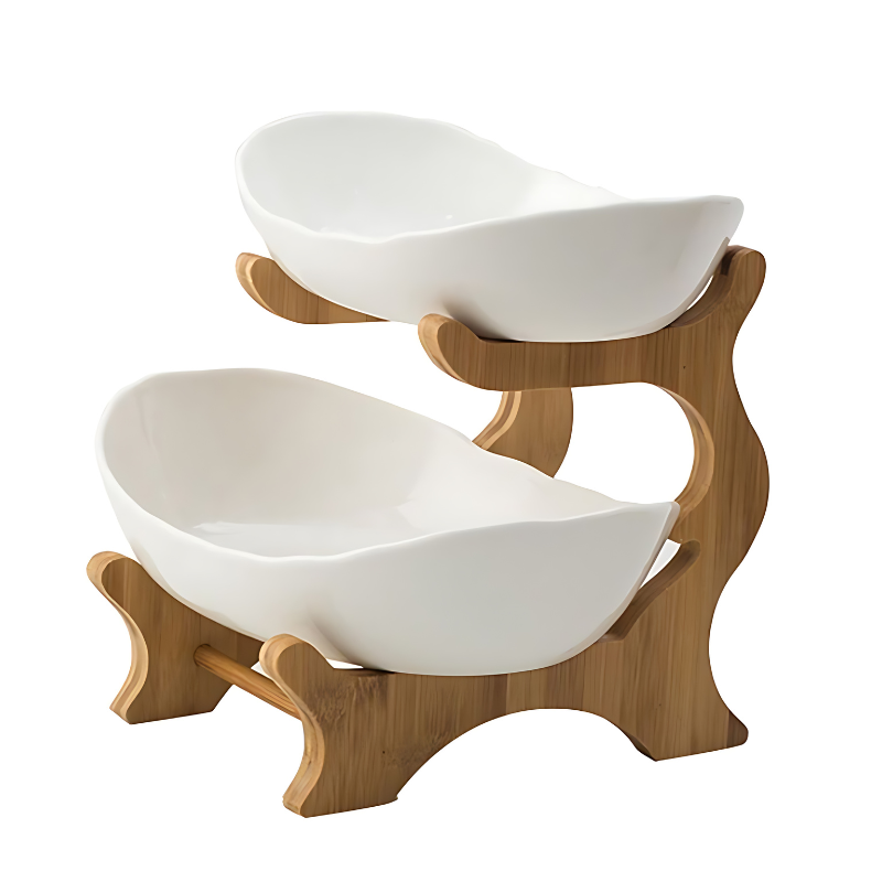 Modern Fruit Bowl Three Tier Kitchen Organizer For Elegant Display
