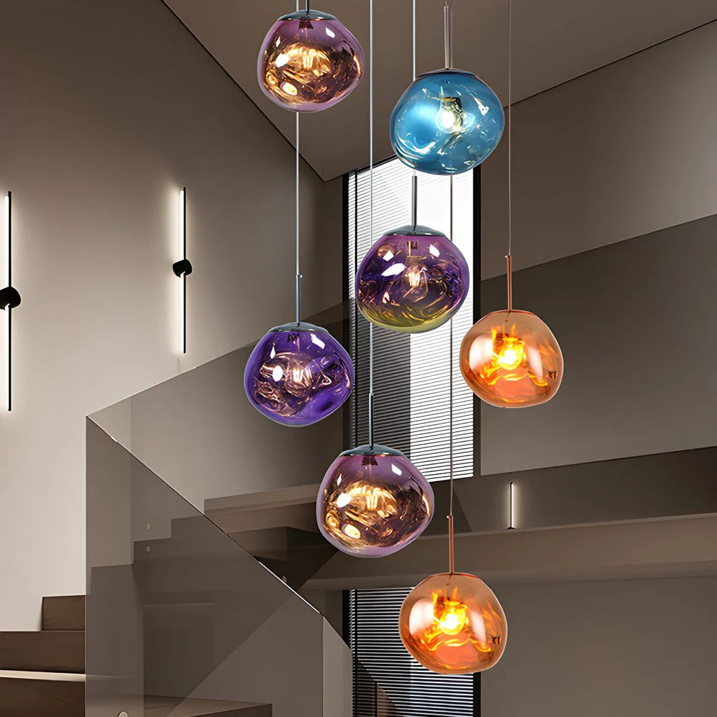 Lux Lava Flow Pendant Light For Dining Room Modern Design