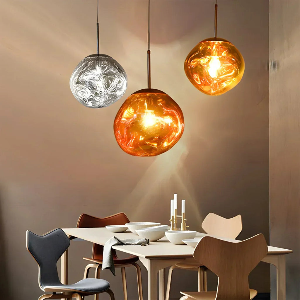 Lux Lava Flow Pendant Light For Dining Room Modern Design