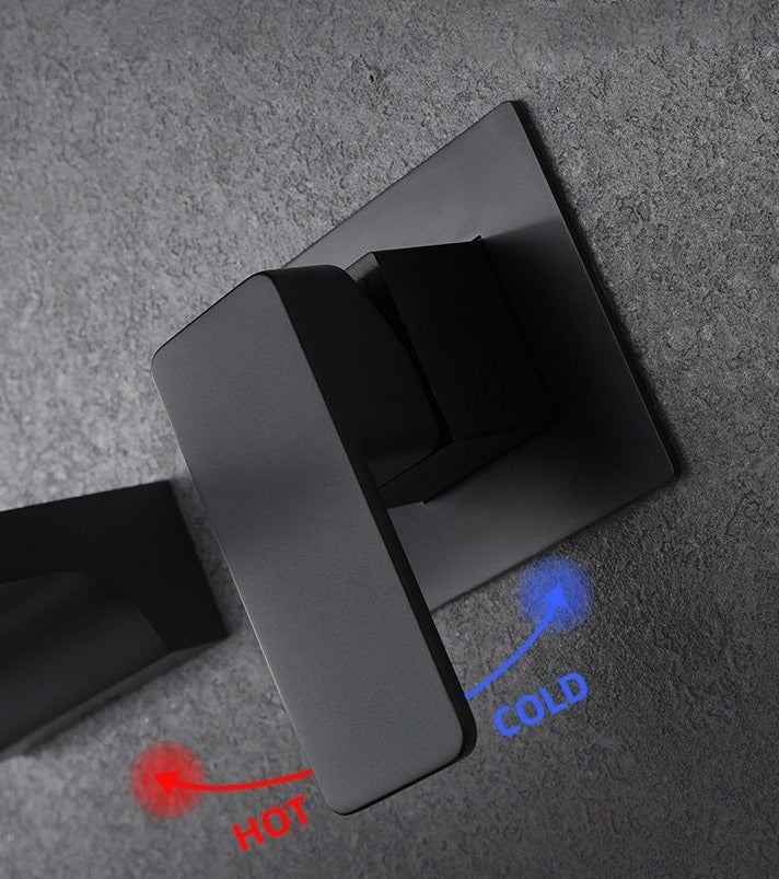 Wall Mounted Water Tap With Touchless Operation And Adjustable Settings
